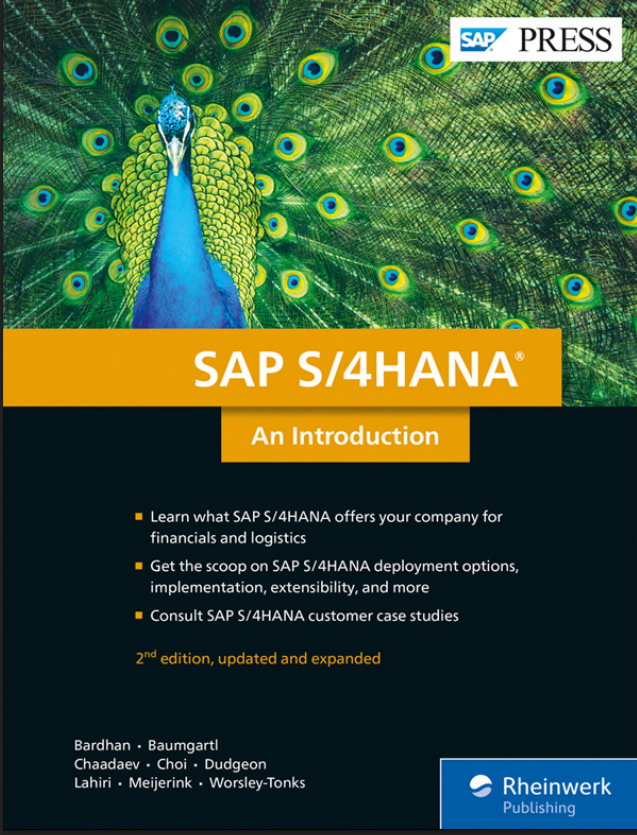 SAP S/4HANA An Introduction