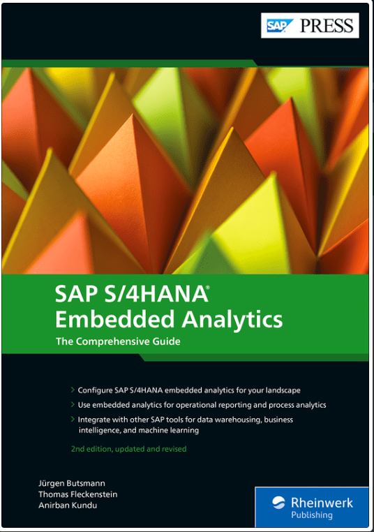 SAP S/4HANA Embedded Analytics The Comprehensive Guide - SAP HUB